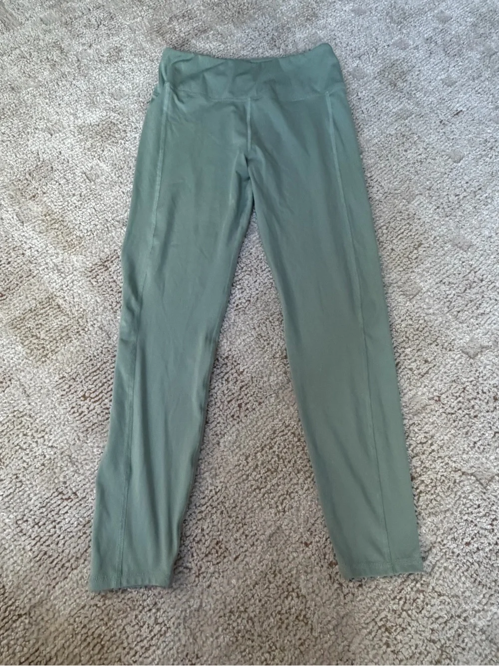 Madewell MWL High Rise Leggings Women’s L Olive Green